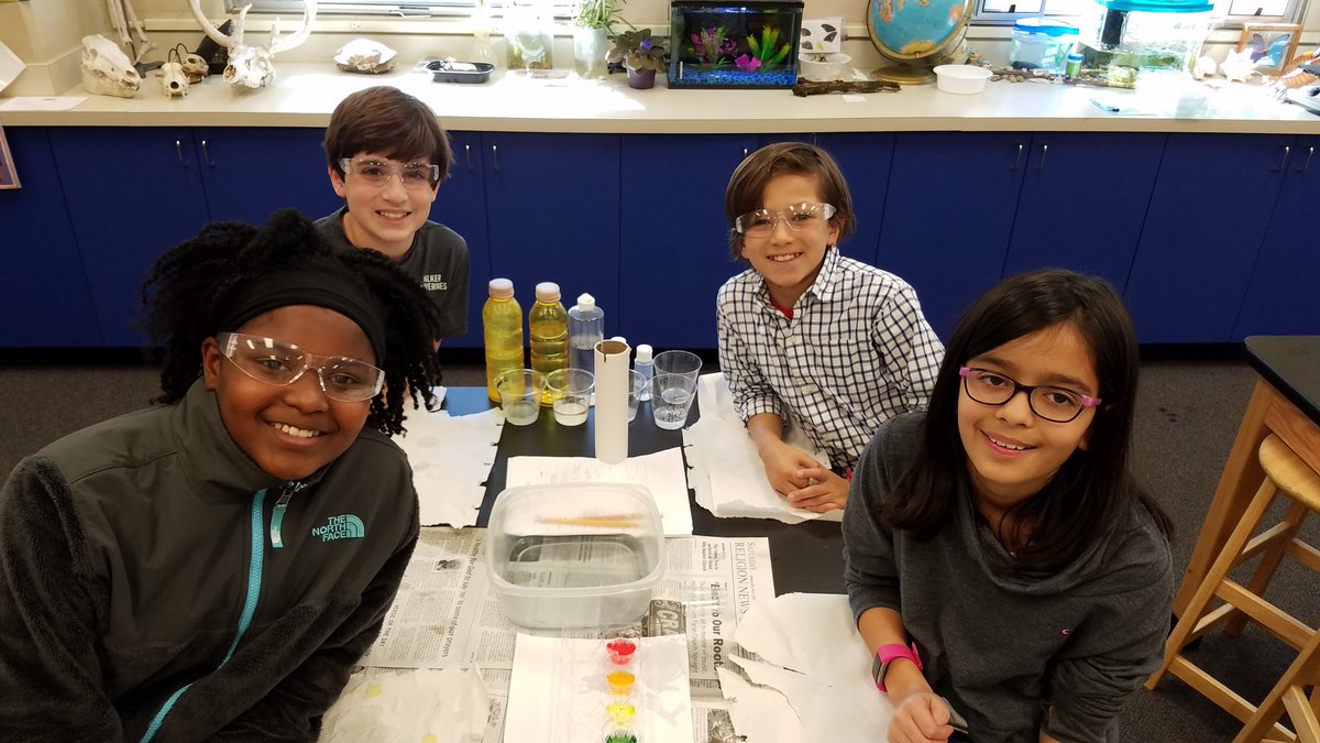 drholly56's tweet photo. #walkerlearns 4th grade chemists create pH rainbows. https://t.co/uxYCLM8bXE