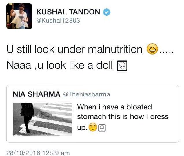 AashuLoveNISHAL's tweet photo. #Quick_recap of Nishal's random replies last year #October 2016 #Crazy_Dosts #taunting #Silly_arguments @NishalCafe https://t.co/j9VQ9S8kwZ