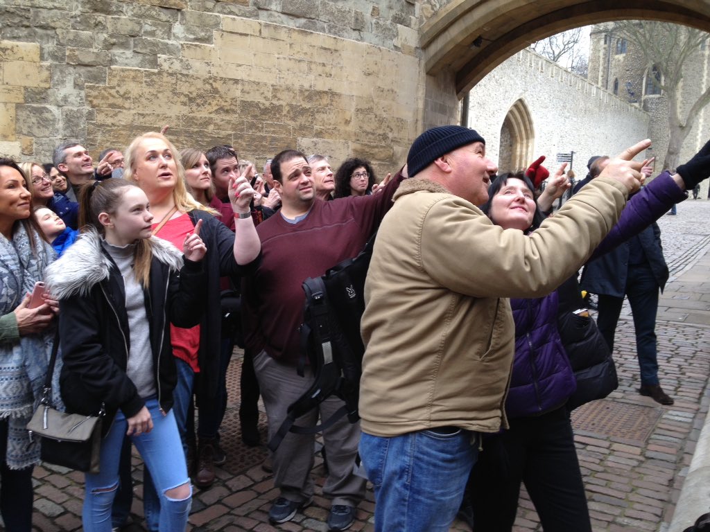 DickieDover's tweet photo. Brilliant 10:00 group today @TowerOfLondon haunting the hallowed halls of#history
Enjoy your day guys &amp; explore #London too #fools https://t.co/119IE9WFCe