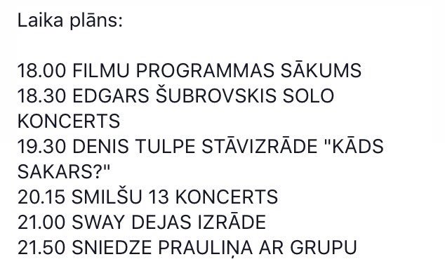 vadatajsfest's tweet photo. Saposties un uzspēt uz Vadātāja vakaru @Ungurmuiza vēl var! https://t.co/8Y40VHfWzY