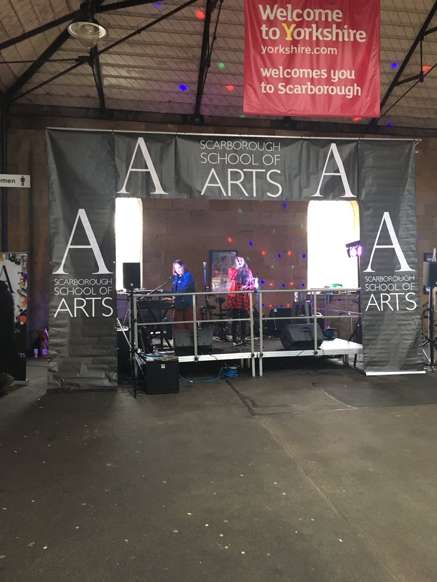S_S_Arts's tweet photo. We're here at the station until 4pm today for @coastival! https://t.co/QHKsKRnliT