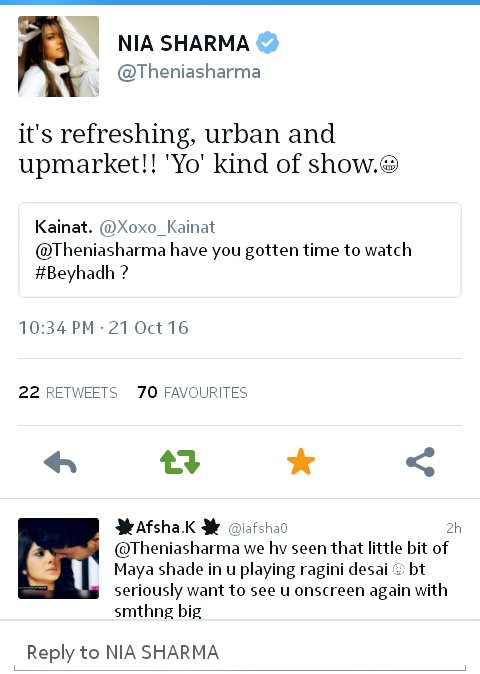 AashuLoveNISHAL's tweet photo. #Quick_Recap of Nishal's random replies last year.. October n December 2016.. #beyhadh #NK's_fun_replies @NishalCafe https://t.co/mvvPG1vUtU