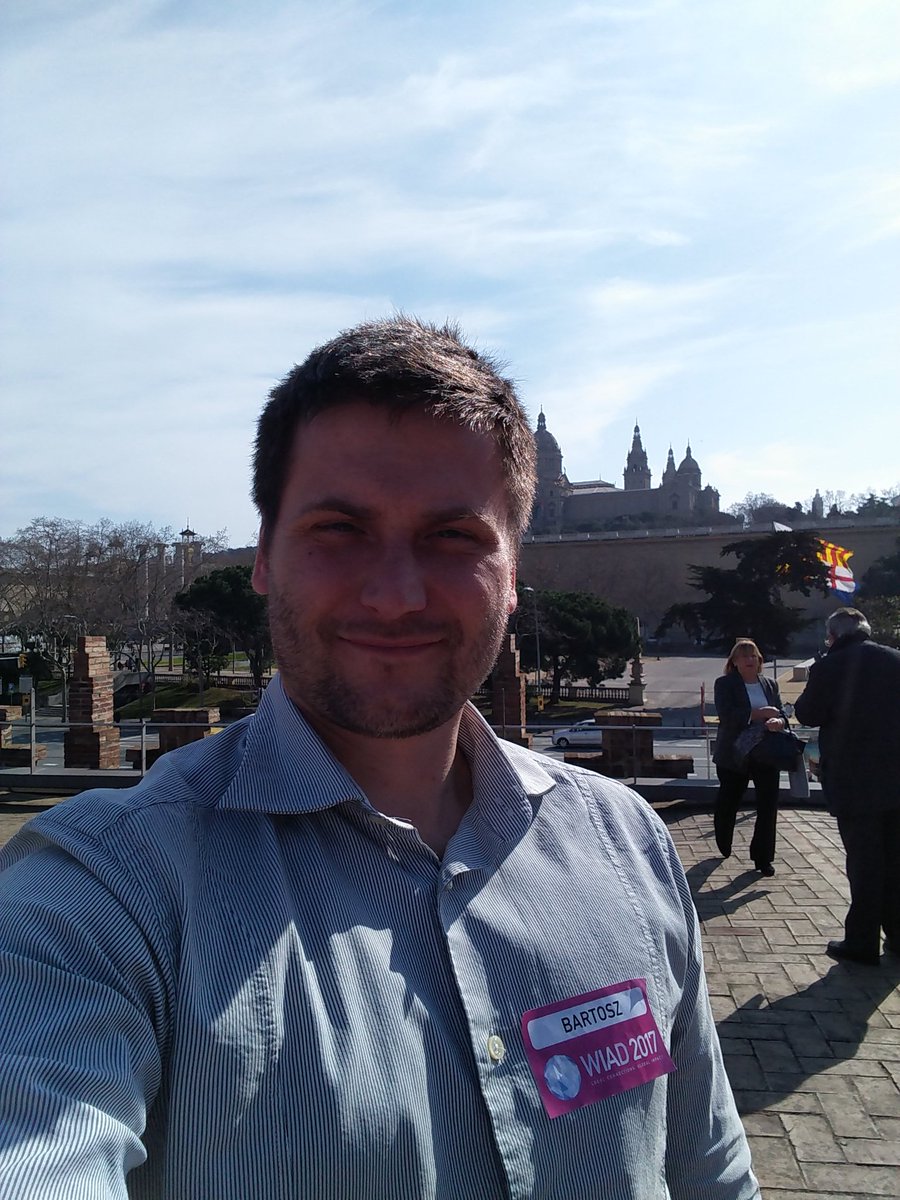 Coffe brake during #wiad17 Barcelona:)