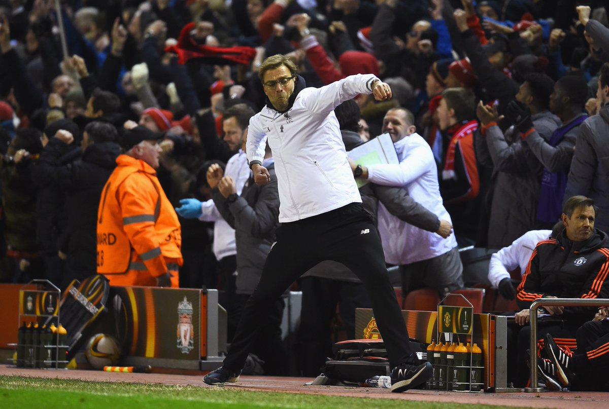 LFC's tweet photo. 'Boss' is a very fitting way to describe some photos from Jürgen Klopp's time as a Red so far! 👌

📸 The best pics: https://t.co/h3ezxlWqvW https://t.co/0vL29iF6k7