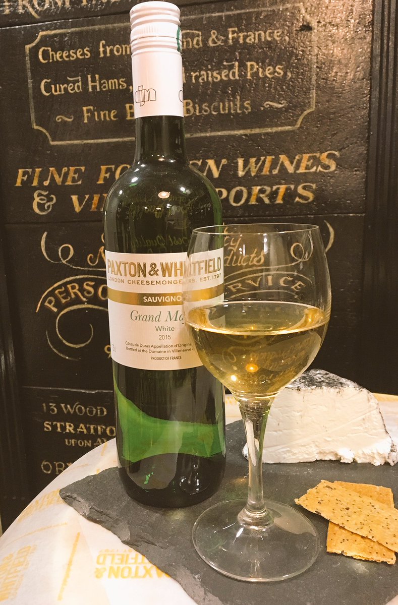 #NationalDrinkWineDay Our Cote de Duras has crisp fruit notes which work beautifully with Cerney, an ash goat cheese paxtonandwhitfield.co.uk/cote-de-duras-…