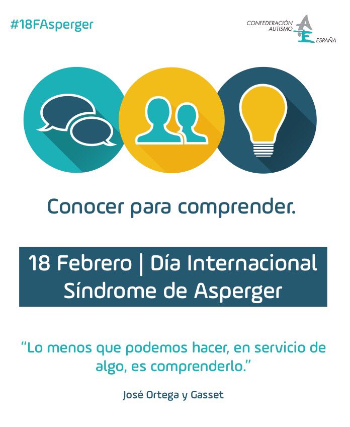 Las personas con Asperger tienen un reto vital muy grande, pero realmente eso no es lo importante, lo importante es lo que vas a hacer 😉