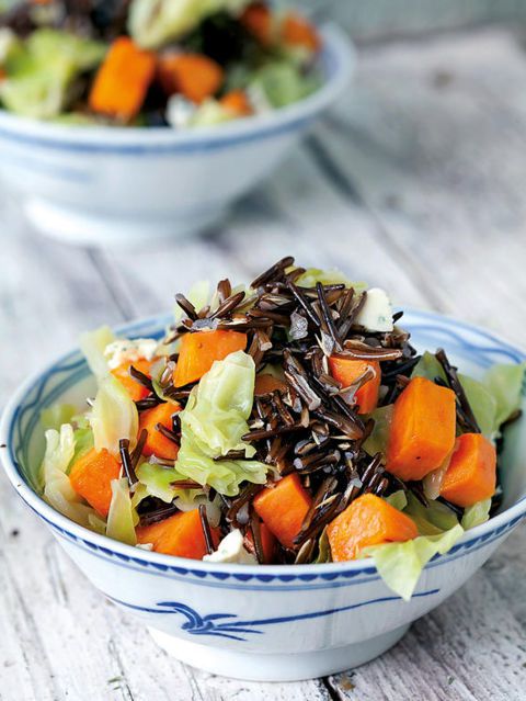 Hoy comemos arroz salvaje con batata y col, adelgaza y es muy sano [RECETA] bit.ly/2jCTwJD