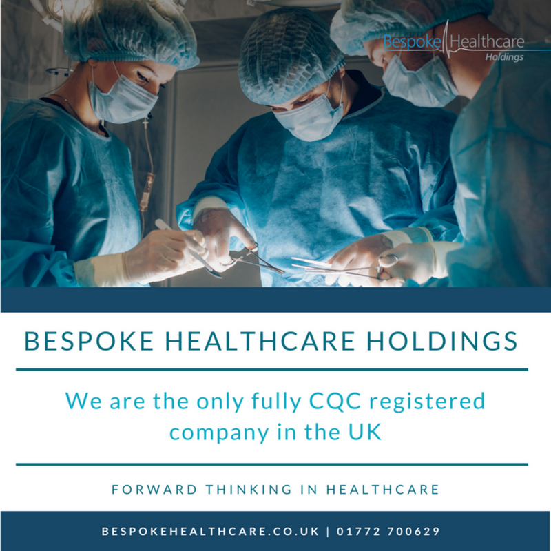 Bespoke Healthcare is part of Bespoke Healthcare Holdings, and we provide people with safe, effective &amp; high-quality care. #patientsfirst