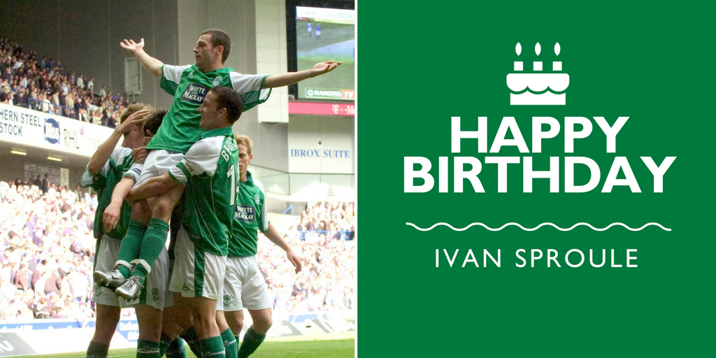 Happy 36th birthday to former player, Ivan Sproule         we hope you have a great day!   