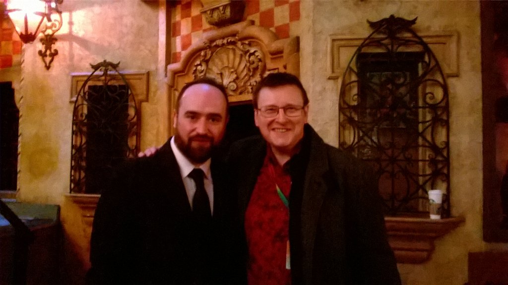 MahatmaMagic's tweet photo. @RicTynan with @LukeJermay #blackpoolmagic2017 #MahatmaBlackpool https://t.co/Zpf9ae3drB