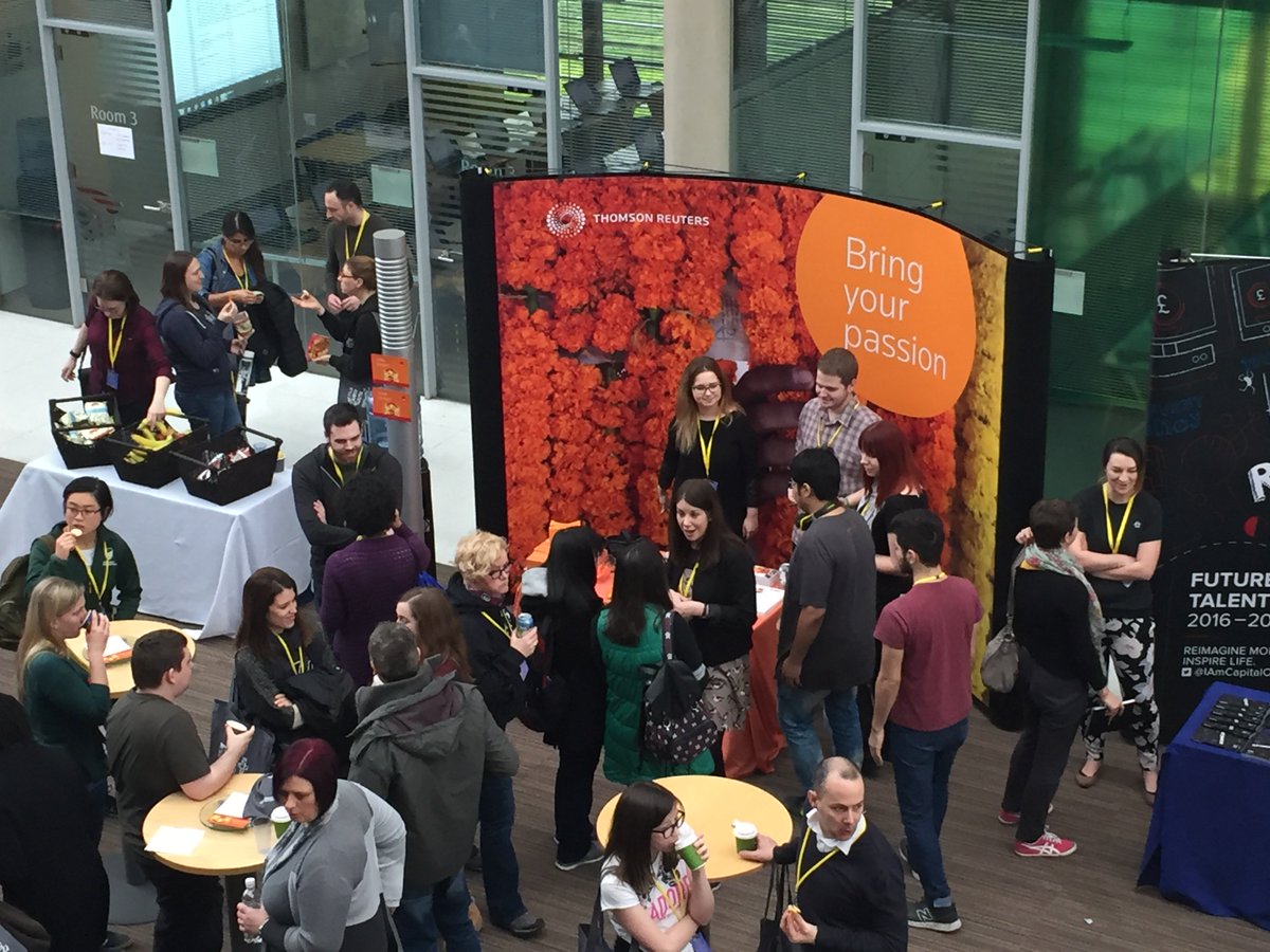ocroberts1's tweet photo. Come visit our stand today at #inspireWIT #UniofNottingham to find out all about @thomsonreuters &amp; #workingattr https://t.co/psCOCupPT9
