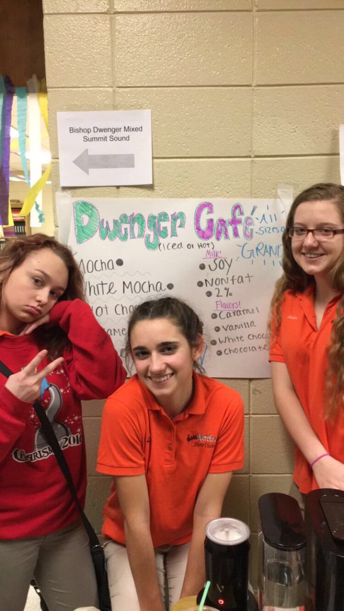Classique2017's tweet photo. Name another invitational with a coffeehouse in the homeroom! #Classique2017 https://t.co/8khw8CcSFP