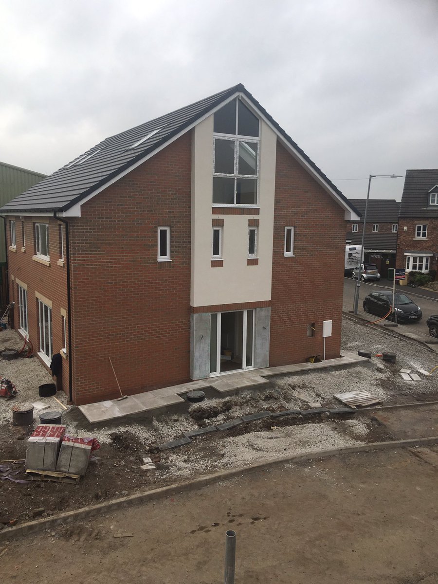dcram7's tweet photo. Woodvale site is looking better by the day , final touches to the external areas around the show home are looking great , https://t.co/YTNgXfG2dc