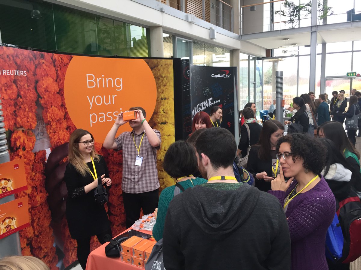 ocroberts1's tweet photo. @thomsonreuters are at #wit17 today to inspire and encourage women to pursue technology as a hobby or as a career
#workingattr https://t.co/C4HxnxqWLm