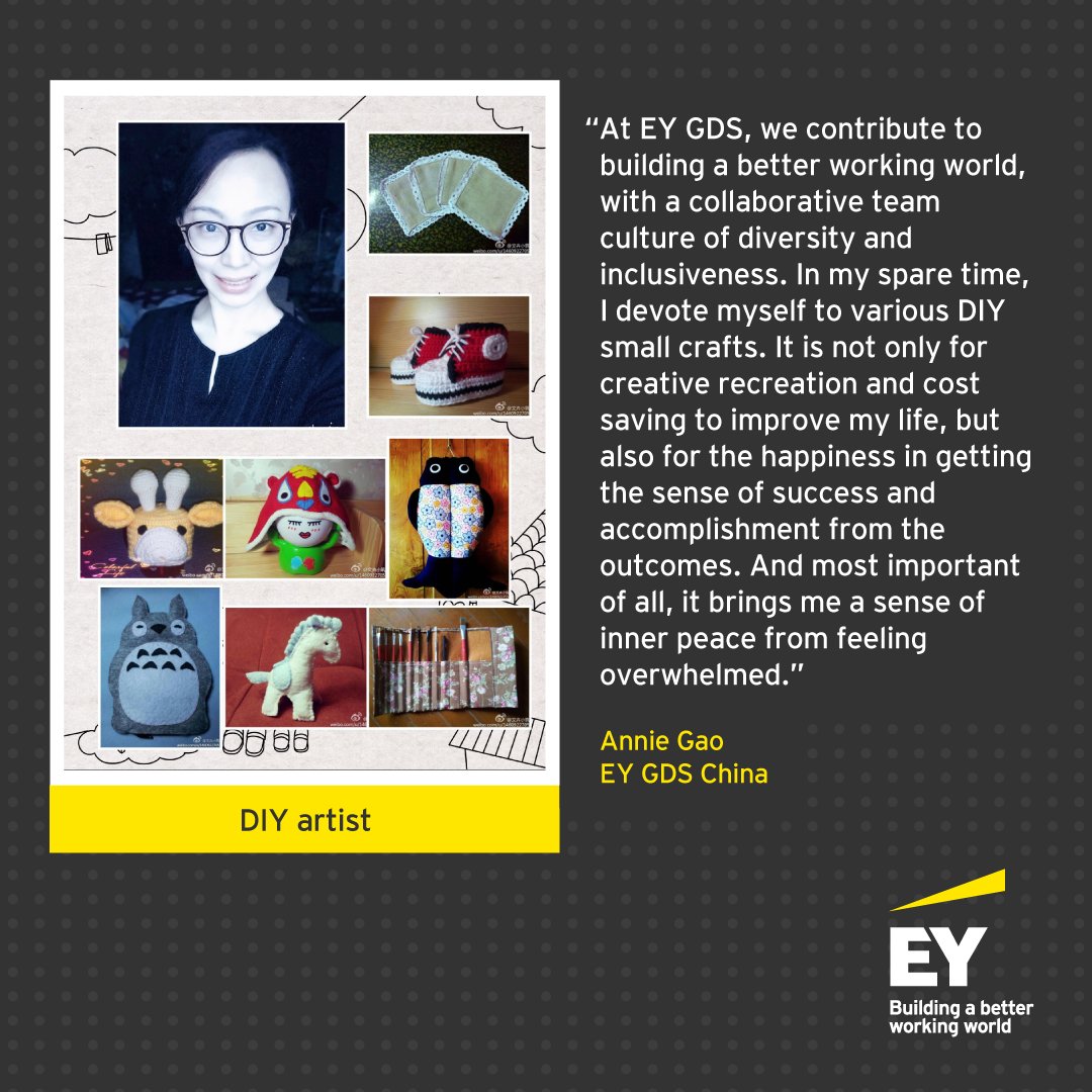 EY_GDSCareers's tweet photo. Here’s Annie's story of creating a perfect balance between her work and passion. #GDSLifeBeyondWork #EYGDSChina https://t.co/MeFEPhDIWK