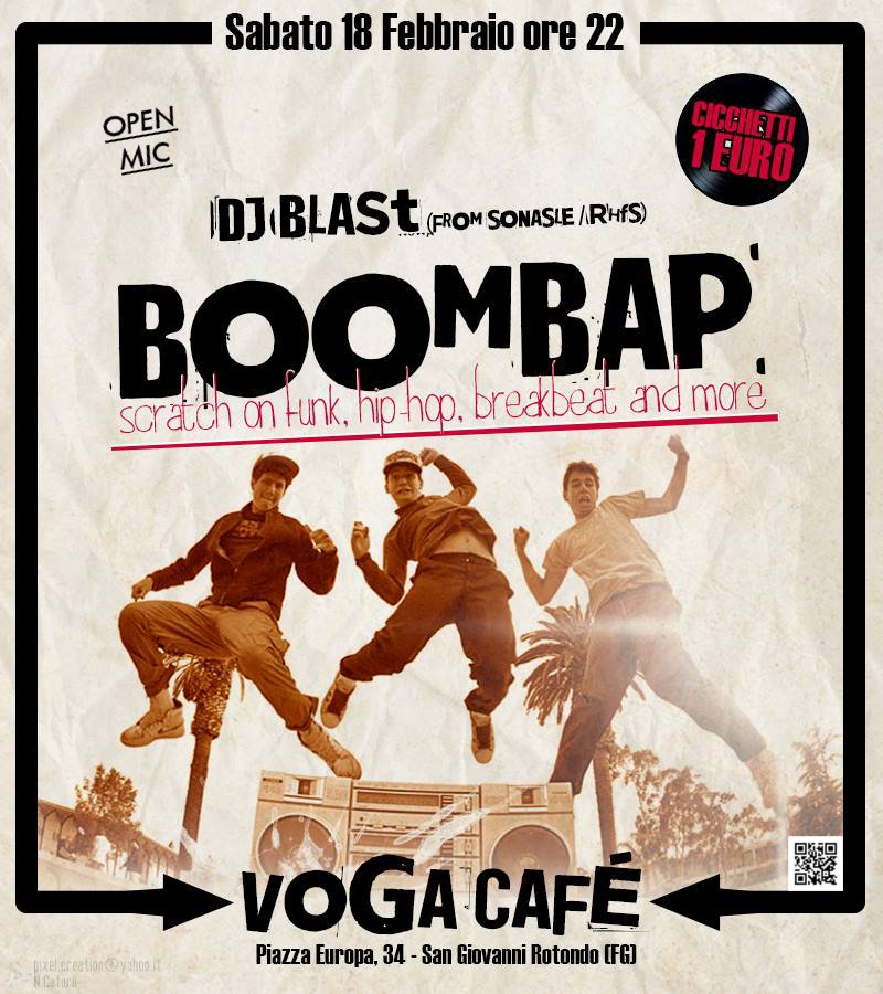 djblast1978's tweet photo. Stasera al #VogaCafè di #SanGiovanniRotondo: #OpenMic e #BlackMusic dj-set con il nostro dj Blast. Info: https://t.co/DVpZMaAYti https://t.co/e86cmi9xEe