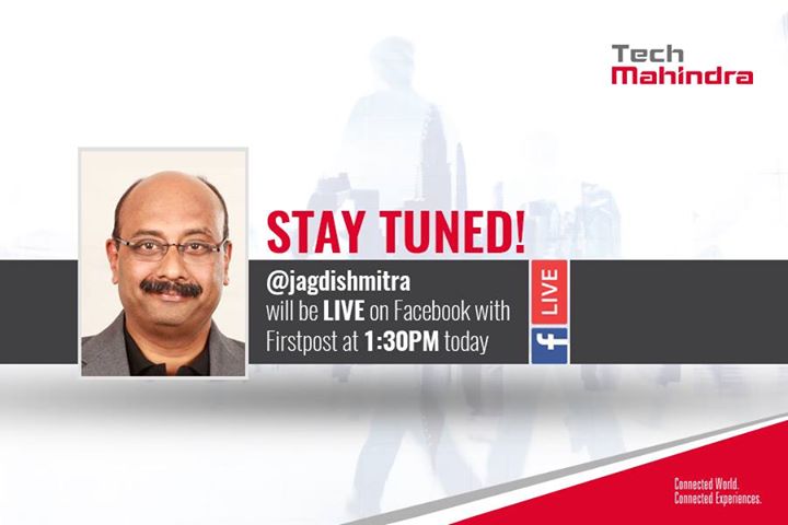 RakeshRGoel's tweet photo. Watch Jagdish Mitra discussing challenges of the #ITsector with Firstpost on #FacebookLI... https://t.co/rwzreRCZ11 https://t.co/KllYBYcfvS