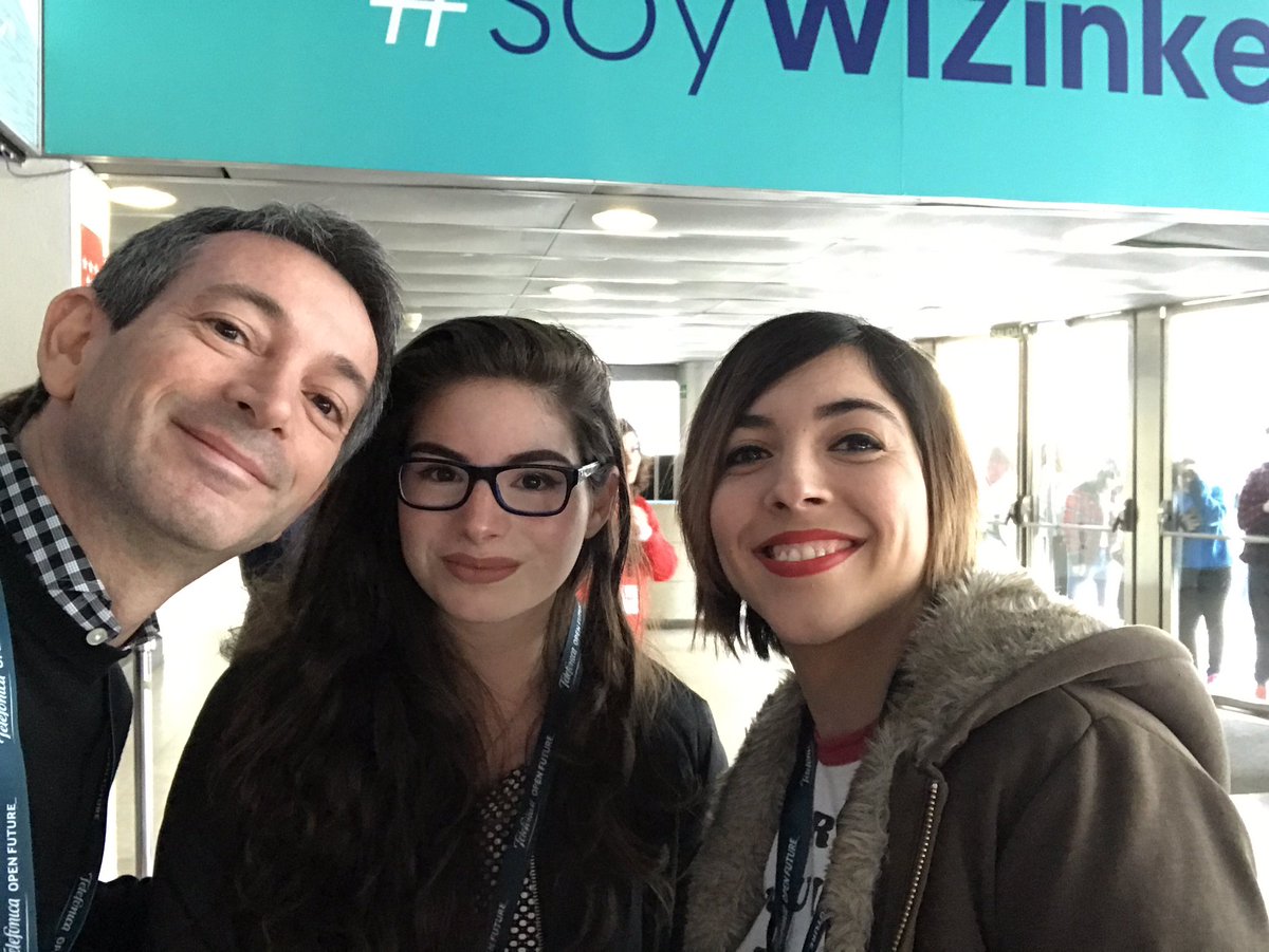 With <a href="/CeliaBecks/">Celia Becks</a> and <a href="/artsanefx/">Melina Herzkovich</a> at @TubeconEs #TubeconEs