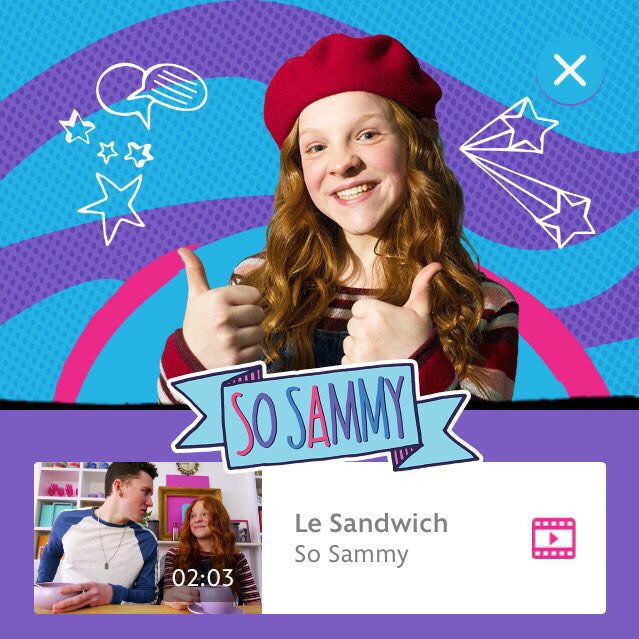 mermsgallopers's tweet photo. Today is the day! The first episode of @mermhart's new show So Sammy is now on the @DisneyChannelUK App #SoSammy https://t.co/ROuVRf96dl