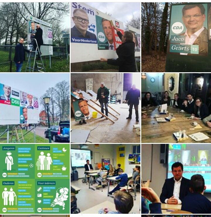 Veel campagneactiviteiten in onze provincie vandaag. Heeft u onze posterplakkers ook gespot??