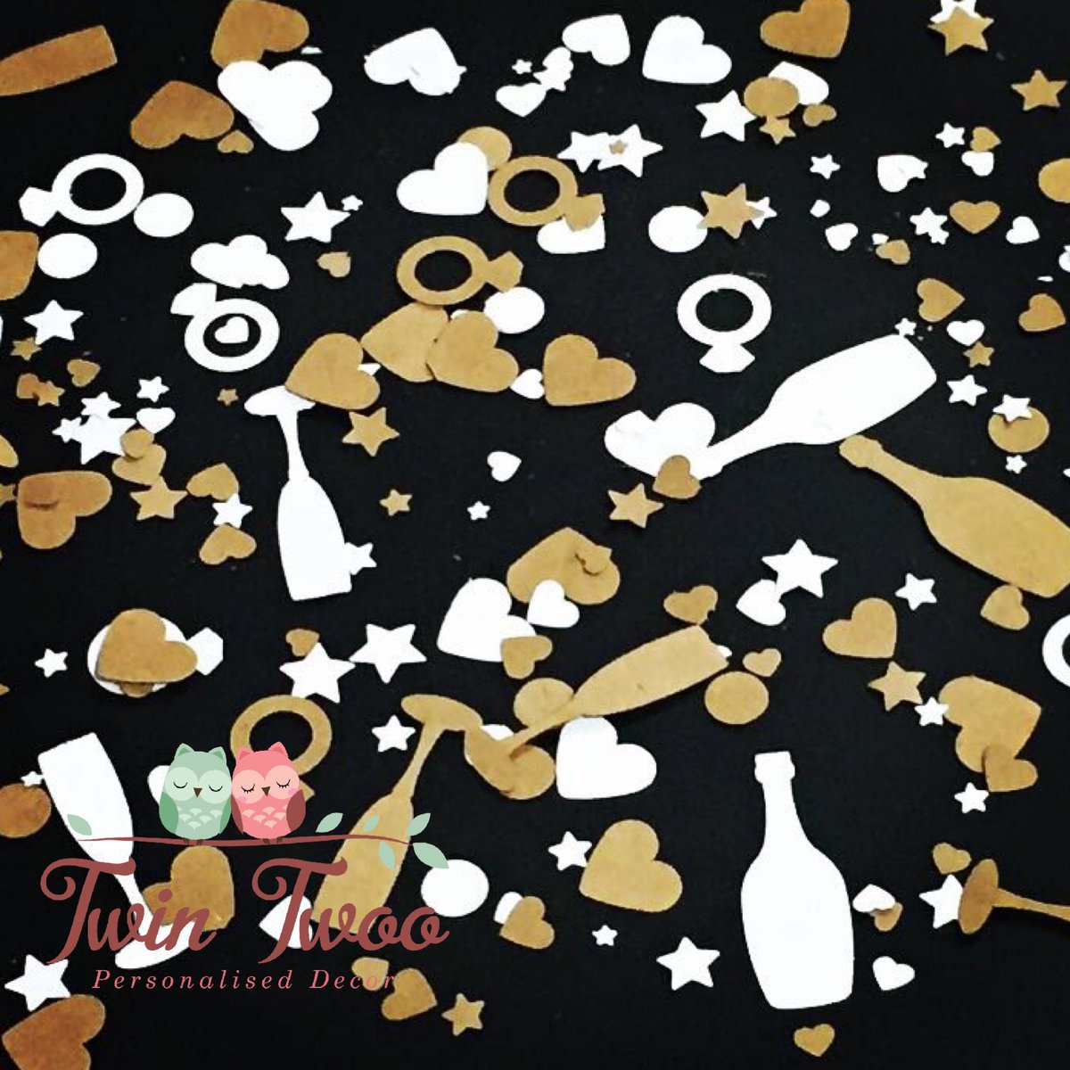 TwinTwooDecor's tweet photo. Personalised venue/occasion confetti to suit your colours #confetti #wedding #love #engagement #personalised #babyshower https://t.co/upIq3vz4yF