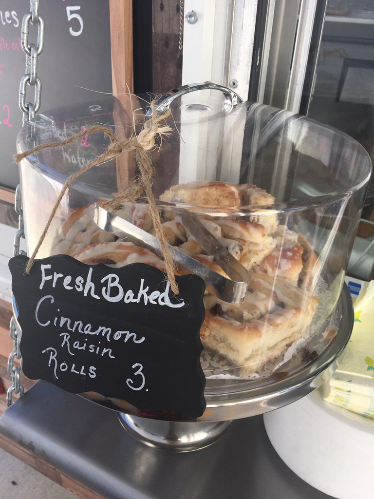 Fresh Baked Cinnamon Rolls at <a href="/ArmoryArtCenter/">Armory Art Center</a> #yummy