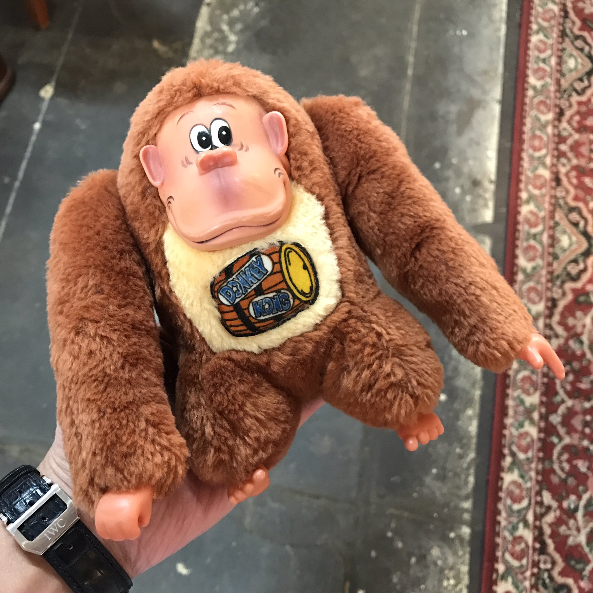 1982 donkey kong plush