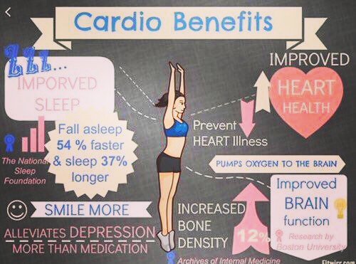 VeeVaah's tweet photo. The many benefits of cardio
Let's Get Moving! 
#cardio #fitness #health #wellness #fitnessaddict #exercise #fitspo #workout #sweat #veevaah https://t.co/Q2hdBFxry2