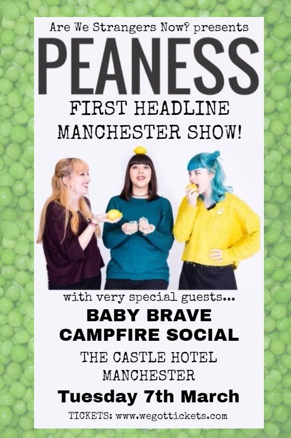 First #Manchester headline #TheCastleHotel - Tue 7 Mar #Peaness + support from #BabyBrave and #CampfireSocial TIX> buff.ly/2lXUwWE