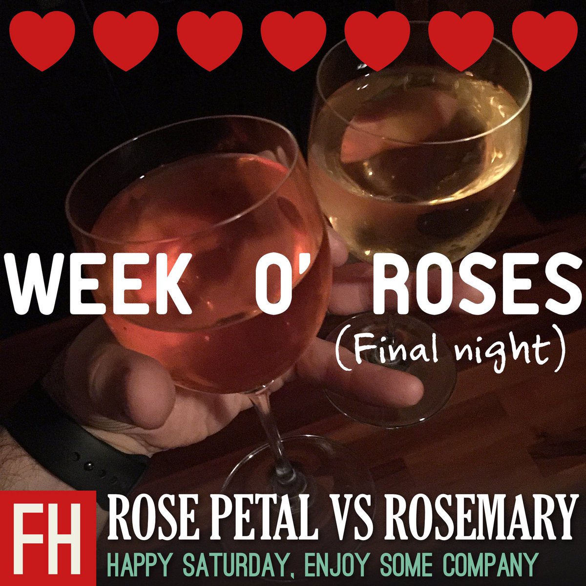 Last day o' roses.
Rosemary #wine &amp;  Rose Petal Loquat #wine.
Two great tastes that taste great together.