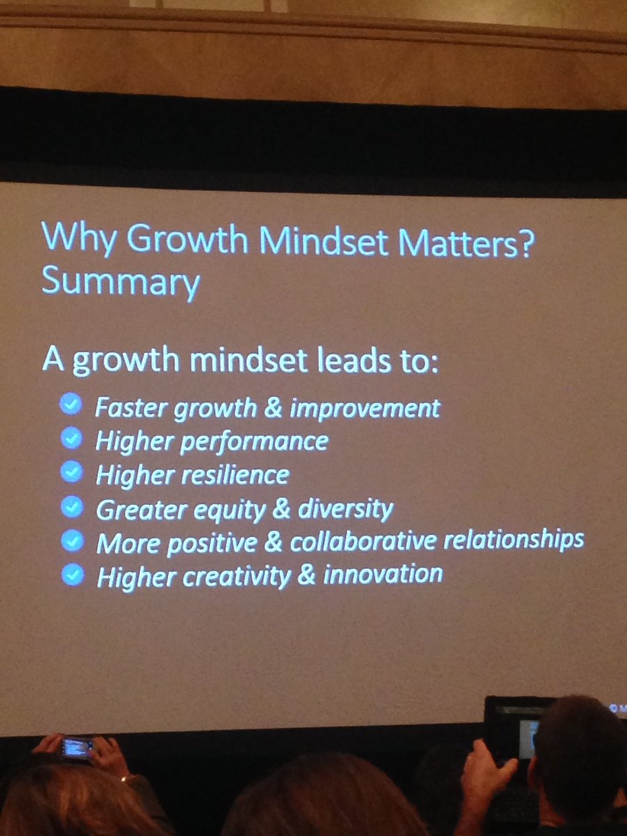 csawicki2's tweet photo. "A growth mindset is necessary but not sufficient." @ebriceno8 #Latb46 #LC2SanFran #theLCMSride https://t.co/CXBwXPOYkH