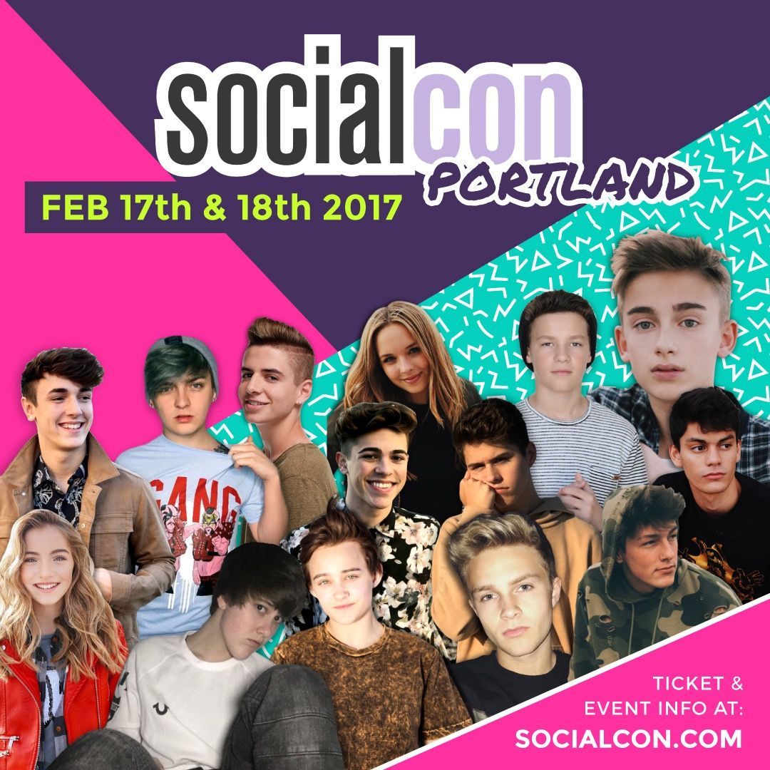 WWSocialCon's tweet photo. All sorts of #LITness TODAY! OREGON!! #SocialCon is here.. Close Meet n Greets.. LONG Meet N greets... Awesome Concert! https://t.co/jRi5k6O2sU