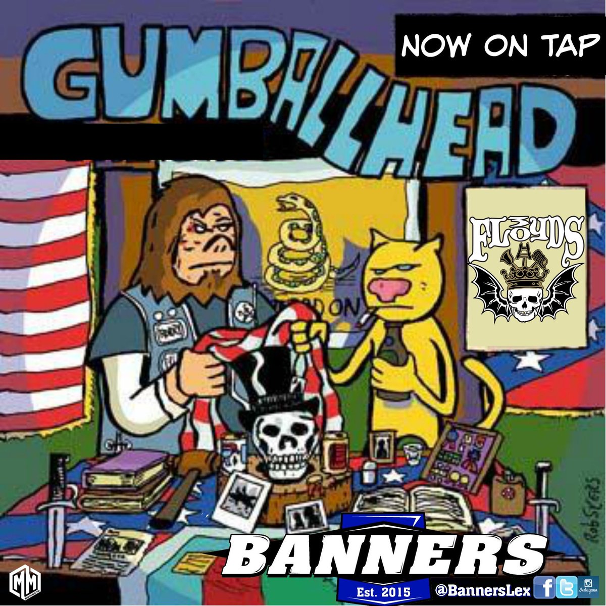 BannersLex's tweet image. #NowOnTap @3floyds Gumball Head! 🍻 #RotatingCraft #BannersLex