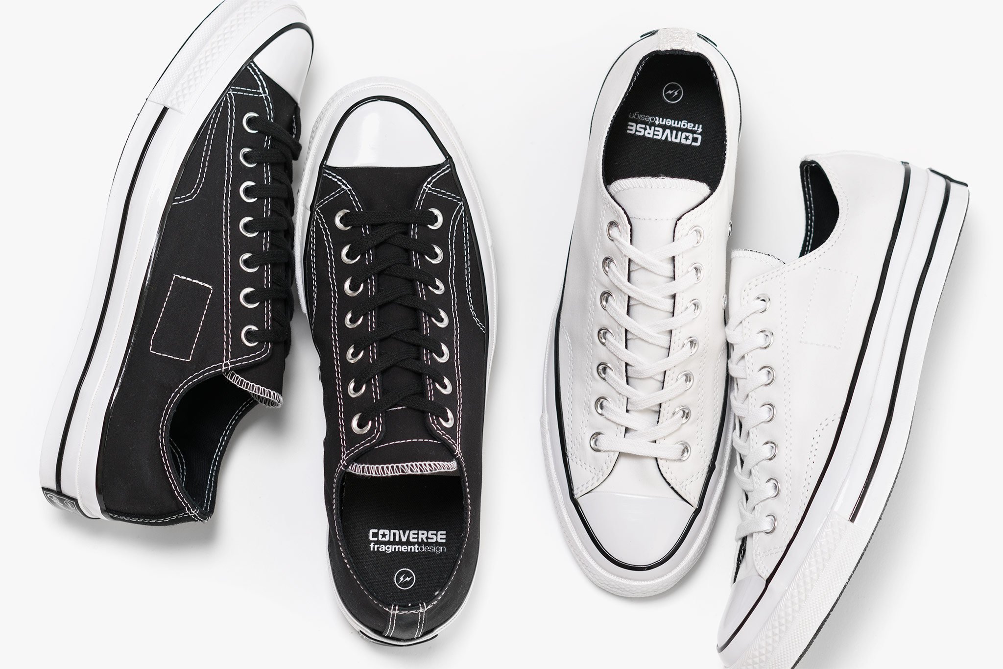 HAVEN on X: NOW ONLINE | Converse x Fragment Design Chuck Taylor All Star  Canvas 1970's Tuxedo Pack https://t.co/jOD2uNGCiV  https://t.co/KWUStyOuhy / X
