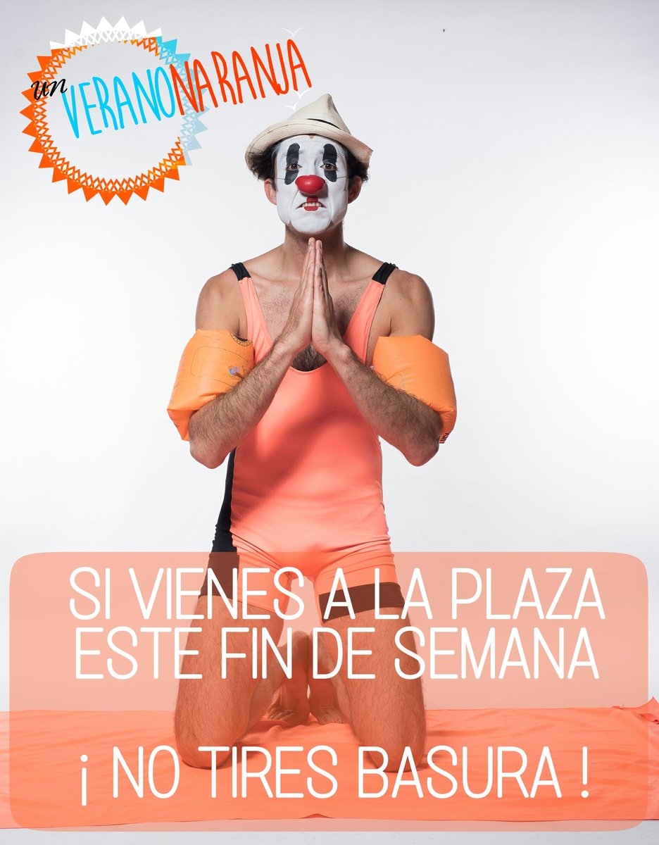 MimoTuga's tweet photo. Nos vemos este Sábado y Domingo 17 hrs. Seguimos con #UnVeranoNaranja en La Plaza de la Victoria #LaCalleesNuestra #Valpolimpio RT https://t.co/lnmvyZ4CVS