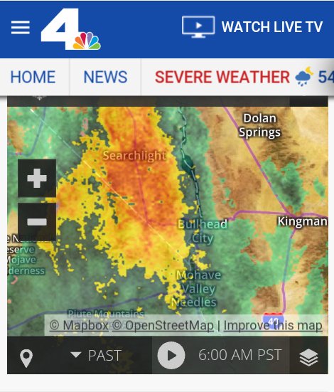 ZachNews's tweet photo. #Live #WeatherAlert!!: #SearchlightNV: @NBCLA: #Powerful #Storm beings moderate to heavy rain #US95. #Weather #Traffic #NVStorm https://t.co/lg9X6iWoJH