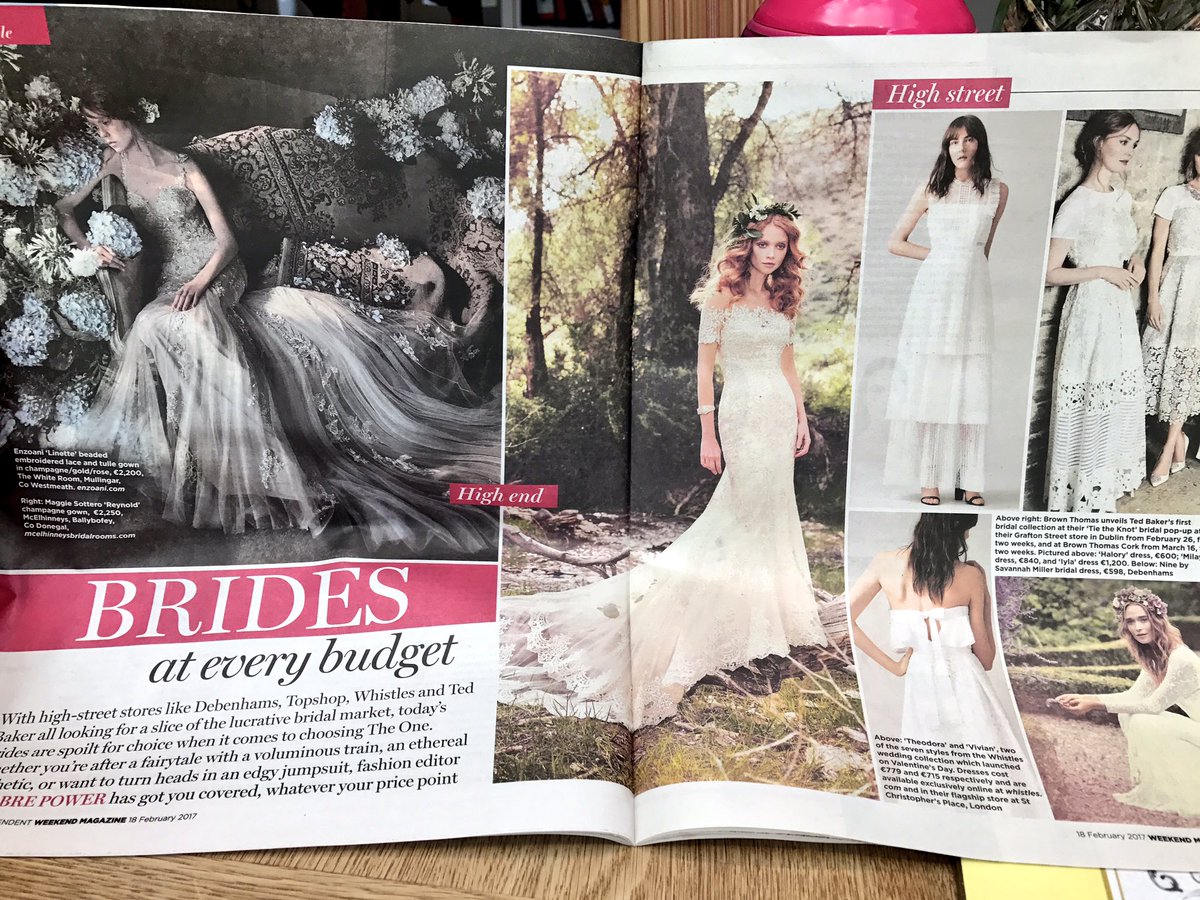 RahinstonEvents's tweet photo. Gorgeous Fairytale wedding feature in today's @Independent_ie @IndoWeekend #weddings #weddingtips https://t.co/yDnejGgmeP