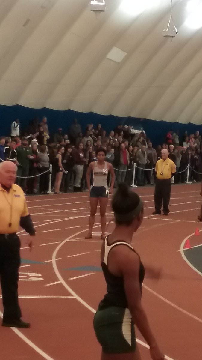 Northerns own Kayla Jackson on the line for her first of two events at the Grp. 3 State Meet