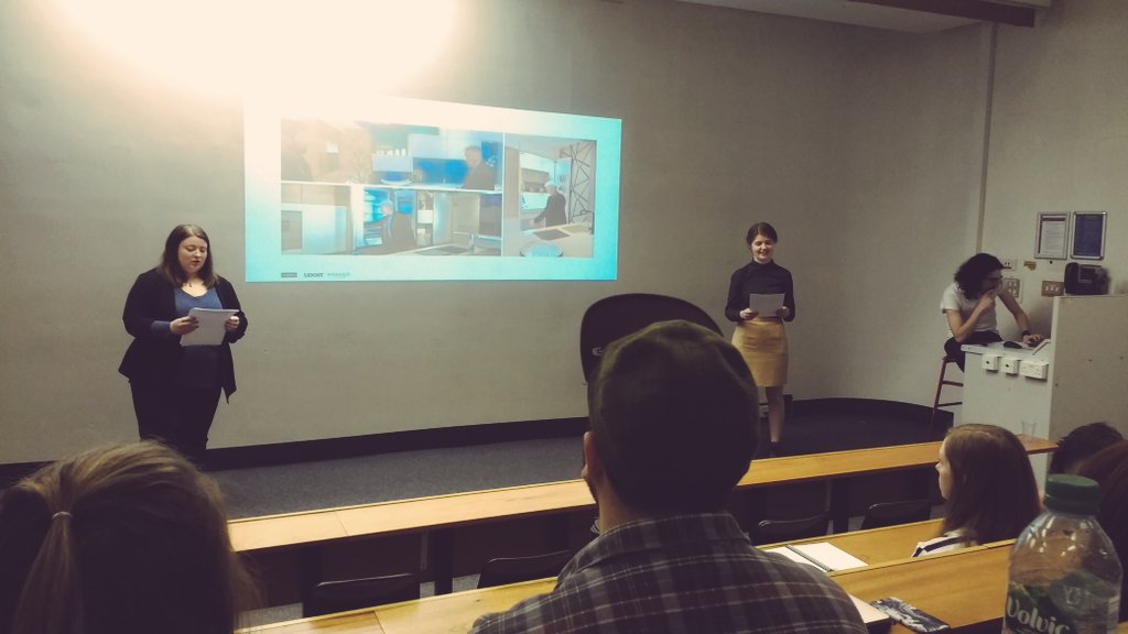 helenmac_design's tweet photo. Presentations yesterday giving great insights into the running of a business #desent17 #djcad https://t.co/4avZo6vRUq