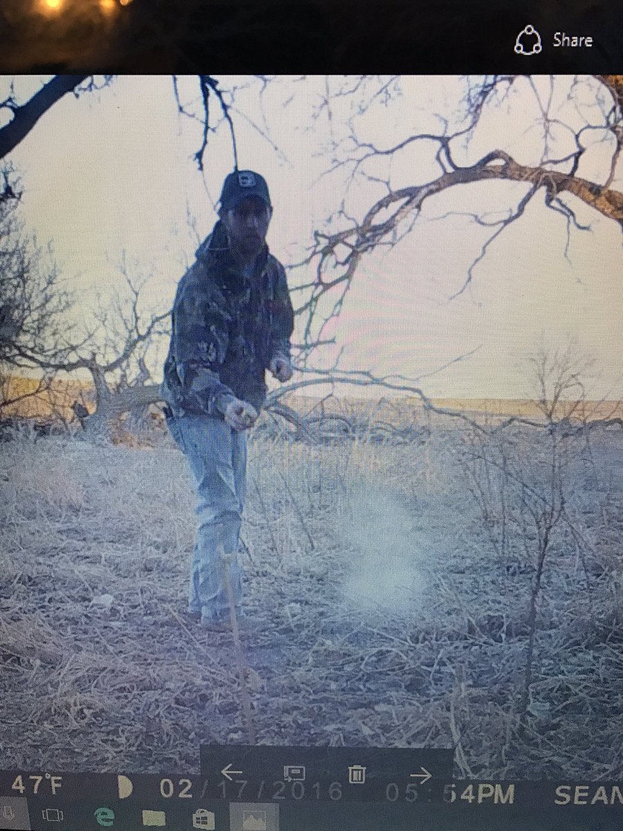 BowhunterofSD's tweet image. After just 7days had these guys hitting my mock scrape in February! #windpro #synthetic