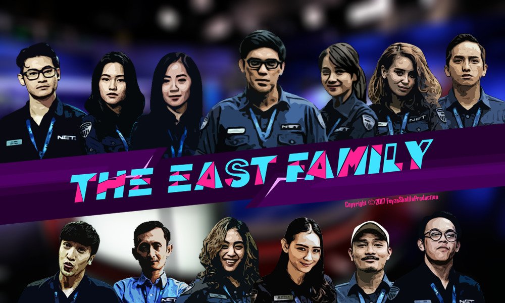 TheEast_Family's tweet image. Wallpaper baru The East Family! Congratulations yaa :)) #TheEast_NET #TheEastFamily @TheEast_NET