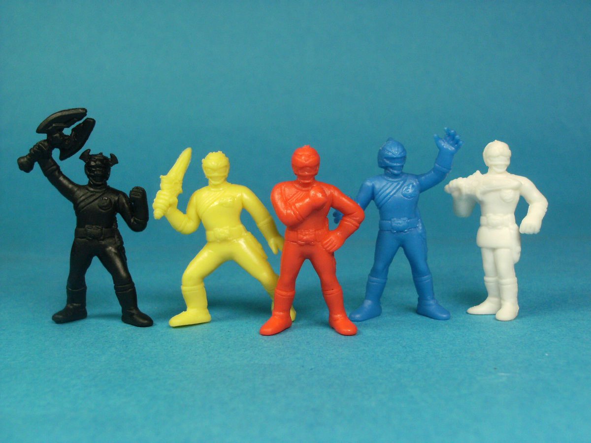 百獣戦隊ガオレンジャー」雪印ソーセージおまけミニモデル。タイム