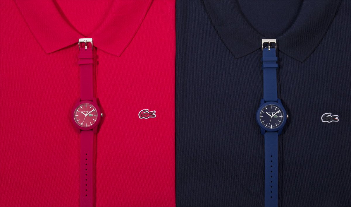 TimeCenterJo's tweet photo. Sporty and fashionable #Lacoste #TimeCenterJO https://t.co/6BtlnKwWd7
