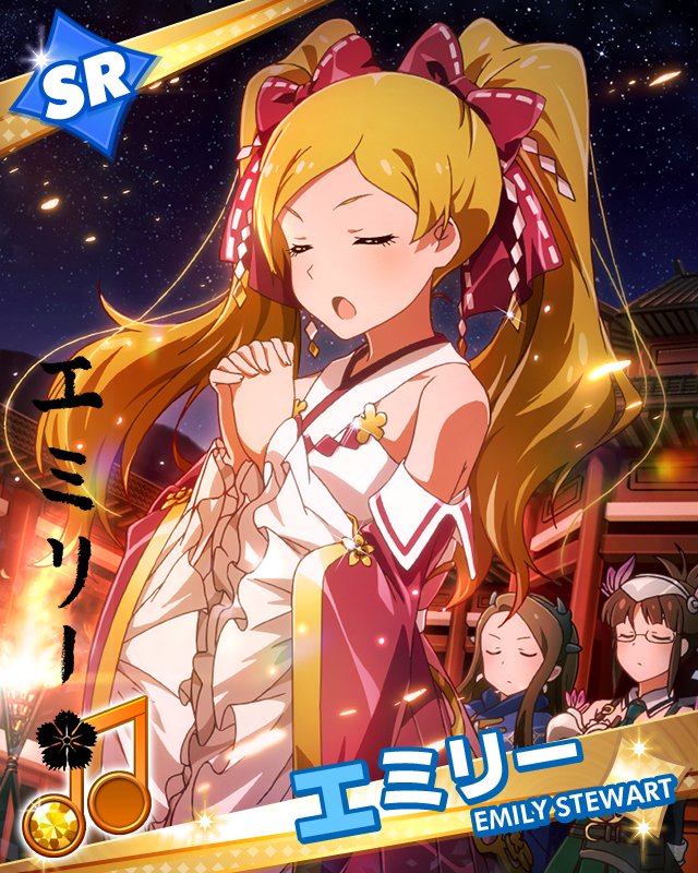 O Xrhsths アイドルマスター ミリオンライブ 公式 Sto Twitter Pre 復刻 勇猛 アイドルワイルドハンター ガシャ開催 潜在スキル付きエミリーの新カードが登場 アイドルエピソード付き伊織のsrも復刻 2 23 13 59まで Imas Ml 公式 T Co