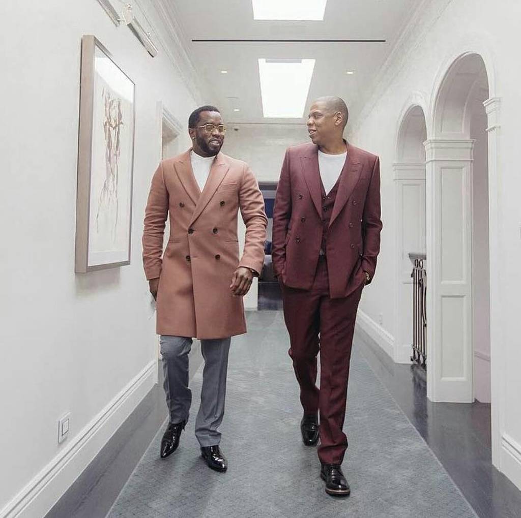 afroandrostyle's tweet photo. Mogul Goals. 
Afro life, Andro living.
Styleinspiration @diddy and Jay Z ------
#AfroAndro / #Afrocentric / #Androg… https://t.co/QheZgUSOVC
