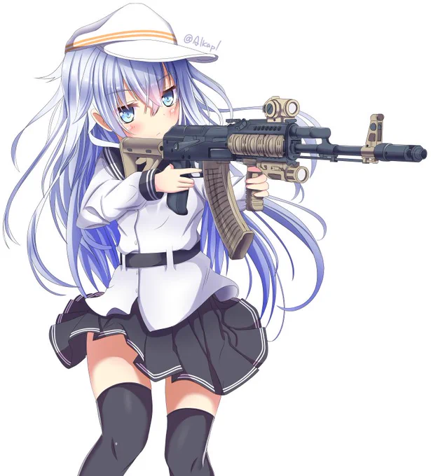 タクティカルなAKをヴェルちゃんに支給しました。 