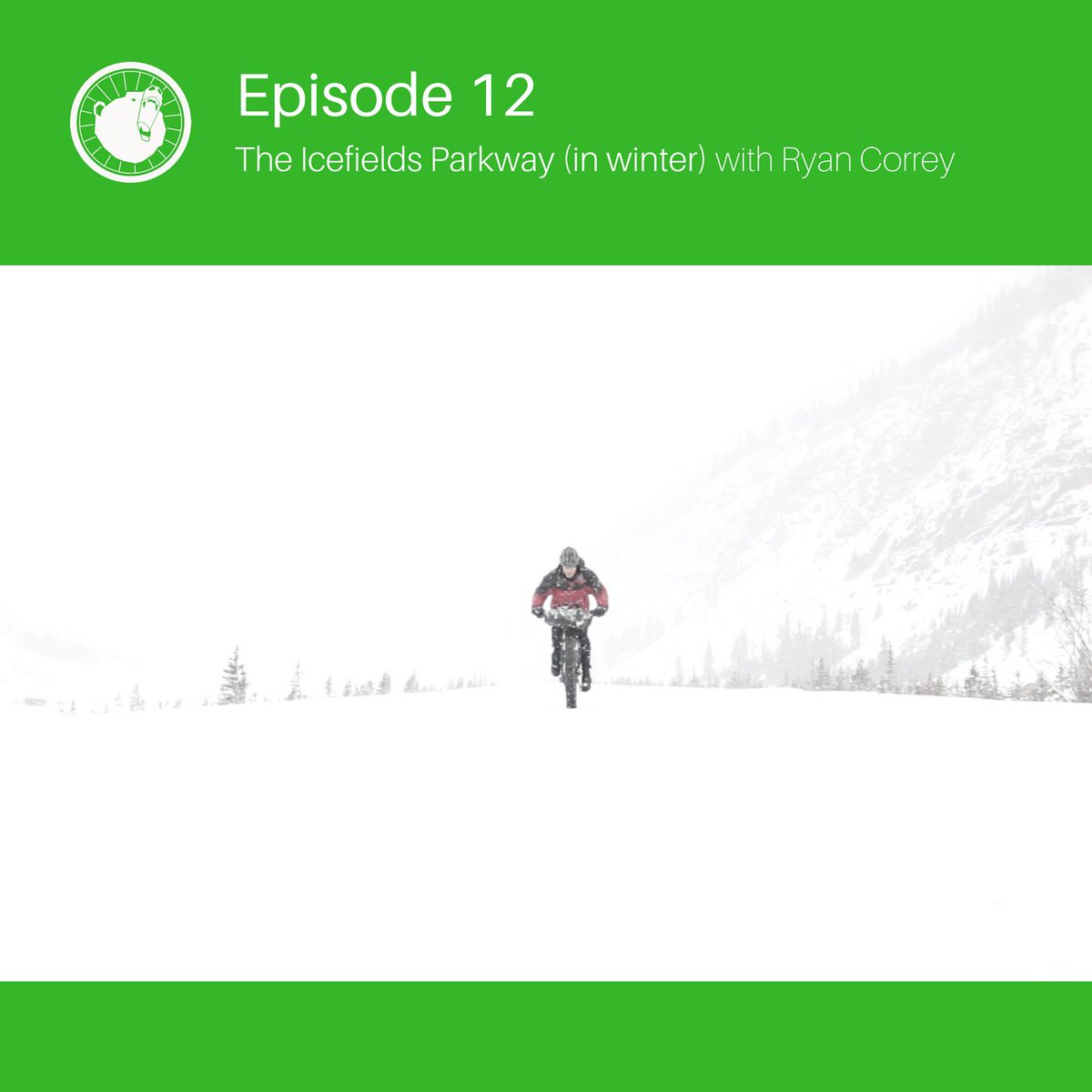bikepackcan's tweet photo. NEW #podcast! Cycling the Icefields Parkway (in winter) https://t.co/Z34t51CbOG #bikepacking #fatpacking #frostbike @apidura @Reboundcycle https://t.co/WEyg8ksDwX