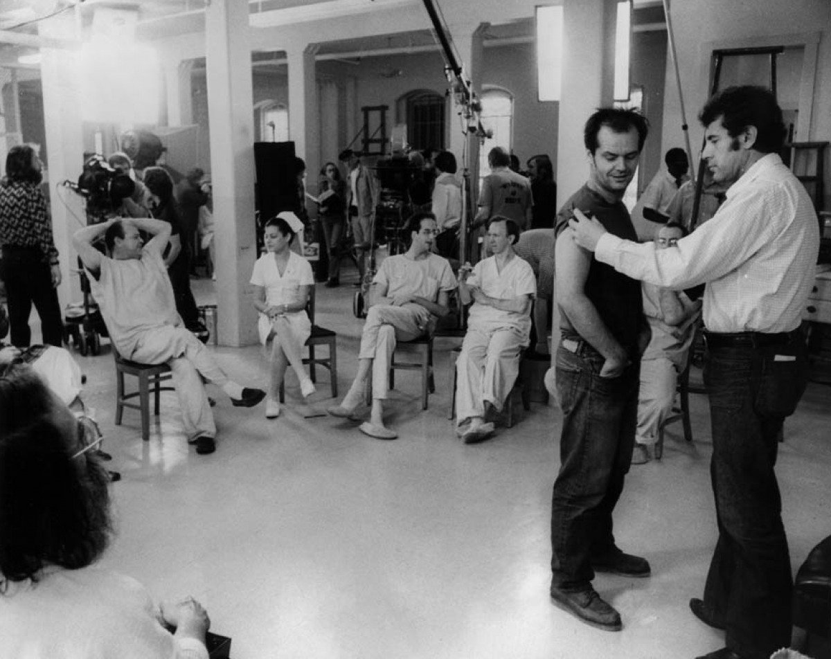 Happy birthday Milo Forman
Coaching Jack Nicholson on the set of One Flew Over The Cuckoo\s Nest, 1975 