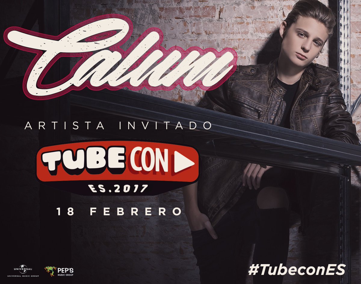 PepsRecordsES's tweet photo. No te pierdas hoy a @CalumHeaslip1 presentando #Feelit en el evento #youtuber del año #TubeconES @TubeconES @GoogleES @rtve https://t.co/GZyrLE1iLd