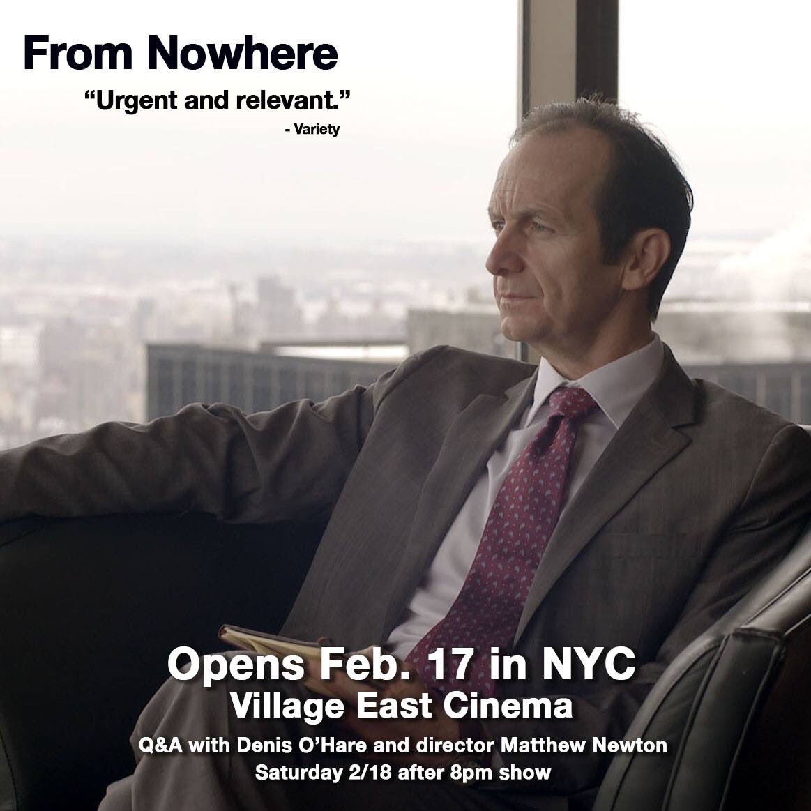 FromNowhere2017's tweet photo. NYC: See you tonite for the 8pm screening of @nytimes Critic's Pick FROM NOWHERE @CityCinemasNYC - w/ Q&amp;A! Buy tix: https://t.co/8QrRkPgjWK https://t.co/zAAsYoo2EZ